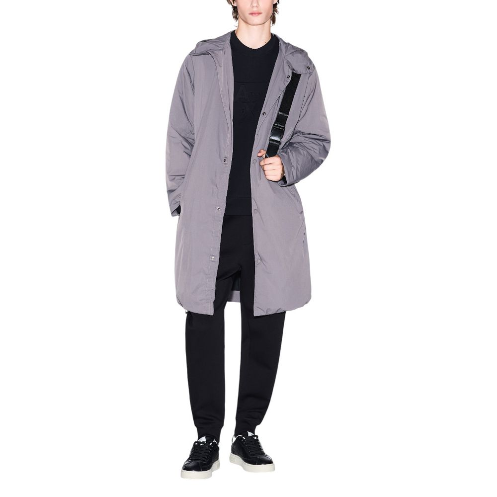 Armani Exchange Black Cotton Sweatshirt