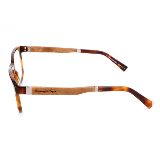 Ermenegildo Zegna Brown Acetate Glasses (Frames)