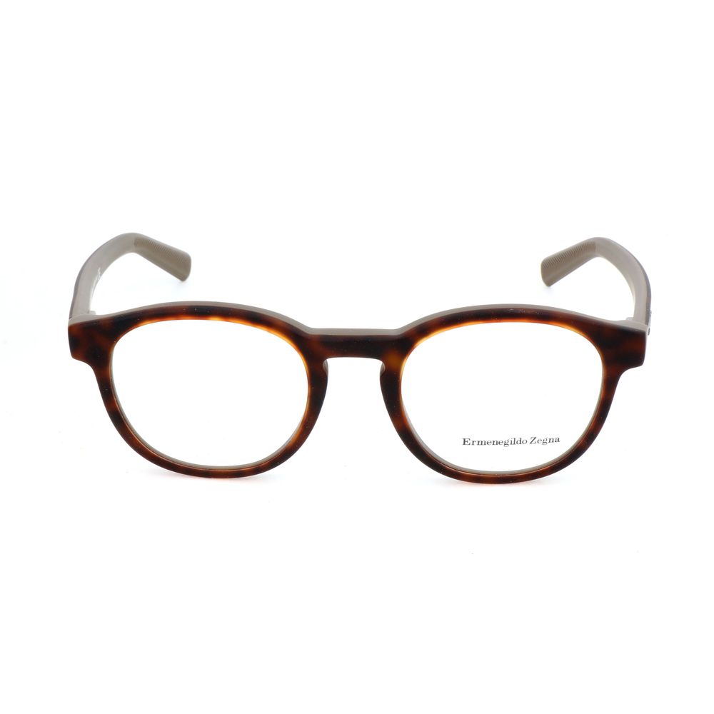 Ermenegildo Zegna Brown Acetate Glasses (Frames)