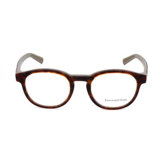 Ermenegildo Zegna Brown Acetate Glasses (Frames)