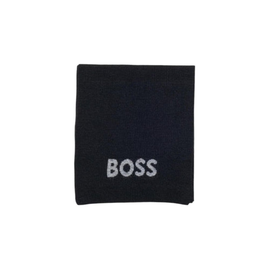 Hugo Boss Black Polyacrylic Scarf