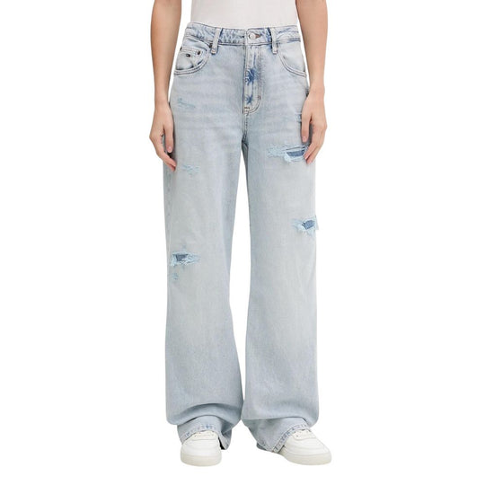Tommy Hilfiger Jeans Light Blue Recycled Cotton Mom Jeans