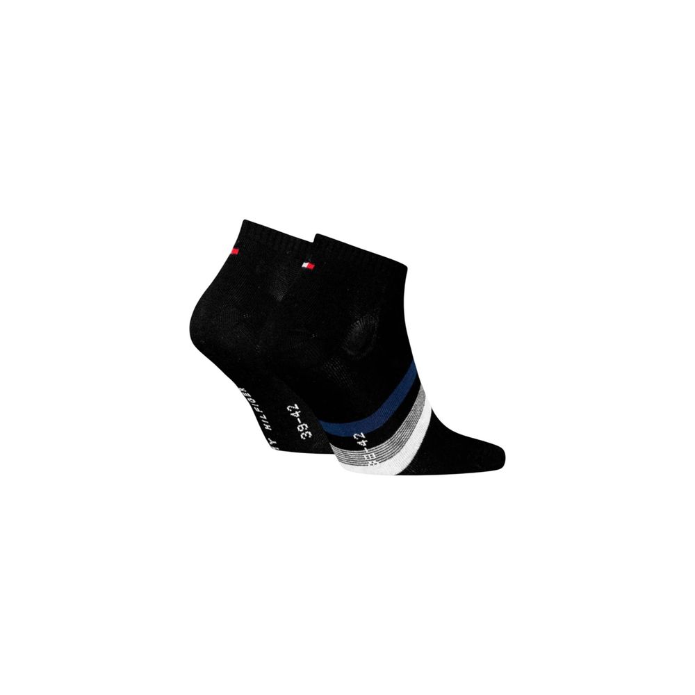 Tommy Hilfiger Black Cotton Socks