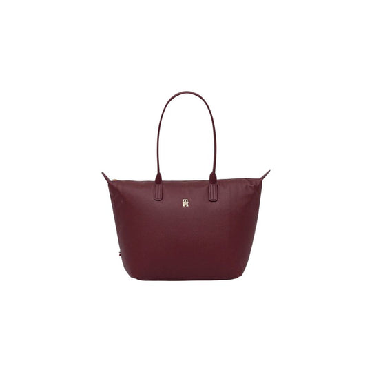 Tommy Hilfiger Bordeaux Recycled Polyester Handbag