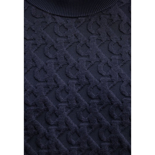 Calvin Klein Jeans Blue Cotton Sweatshirt