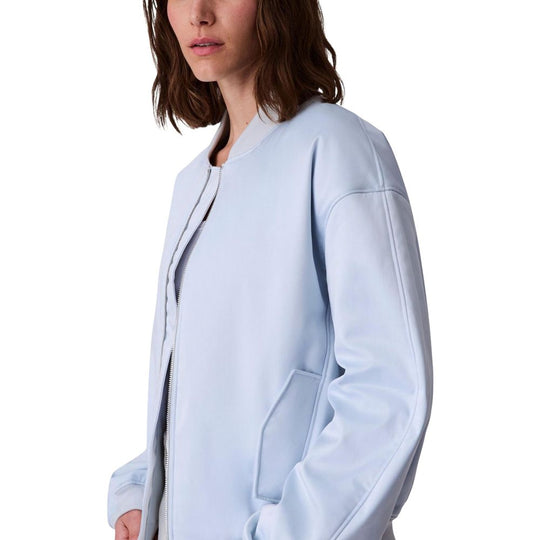 Calvin Klein Jeans Blue Recycled Polyester Bomber