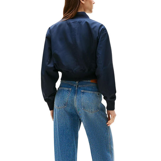 Tommy Hilfiger Blue Recycled Polyester Bomber