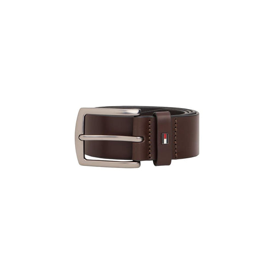 Tommy Hilfiger Brown Leather Regular Belt