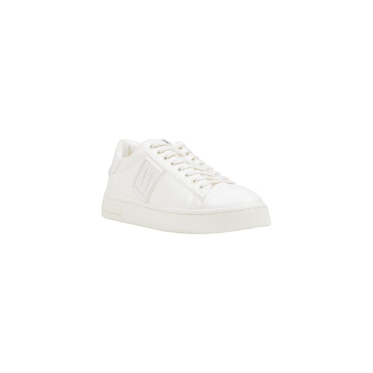 Armani Exchange White Polyester Low Top Sneakers