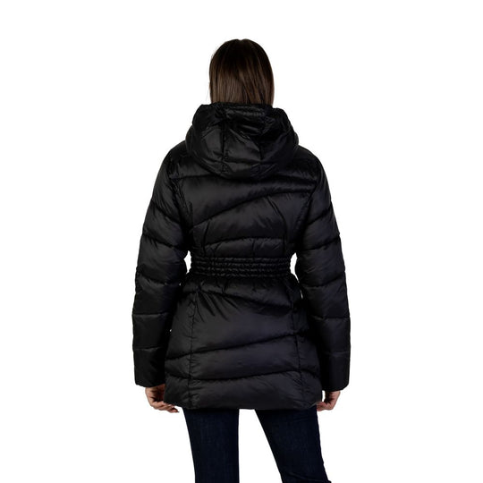 EA7 Emporio Armani Black Polyamide Bomber