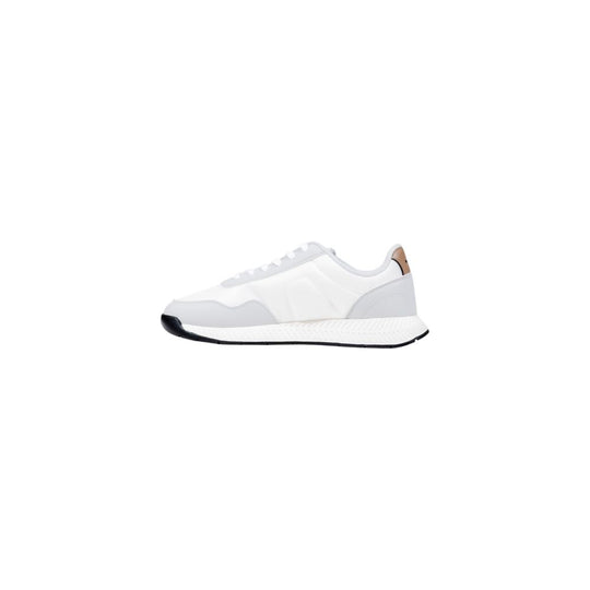 Hugo Boss White Polyester Athletic Sneakers