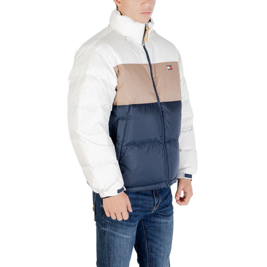 Tommy Hilfiger Jeans Cream Recycled Polyester Bomber