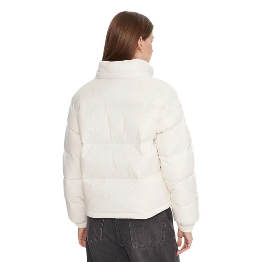 Calvin Klein Jeans Cream Polyamide Coat