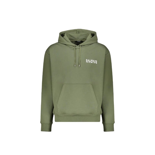 Balmain Bicolor Cotton Hoodie