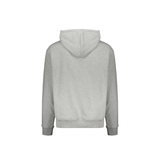 Balmain Gray Cotton Hoodie
