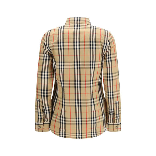 Burberry Multicolor Cotton Pattern Shirt