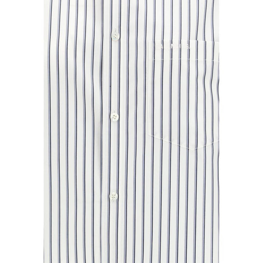 Balenciaga White Cotton Shortsleeve Shirt