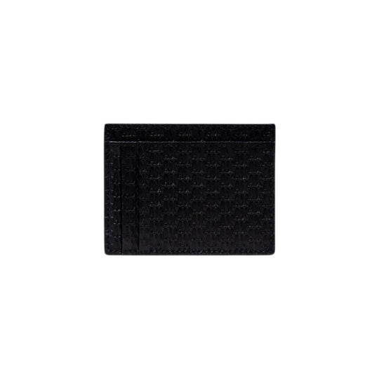 Armani Exchange Black Leather Wallet