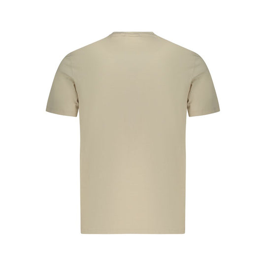 Calvin Klein Beige Cotton Men T-Shirt