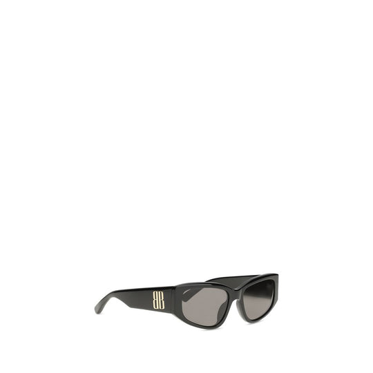 Balenciaga Black Acetate Sunglasses