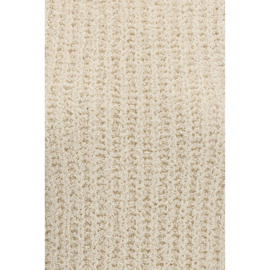 Balmain Beige Cotton Sleeveles Sweater