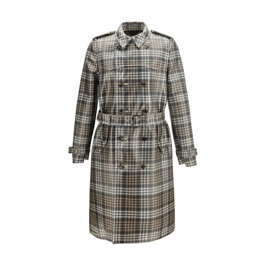 Burberry Brown Polyester Trench Coat