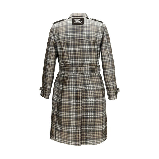 Burberry Brown Polyester Trench Coat