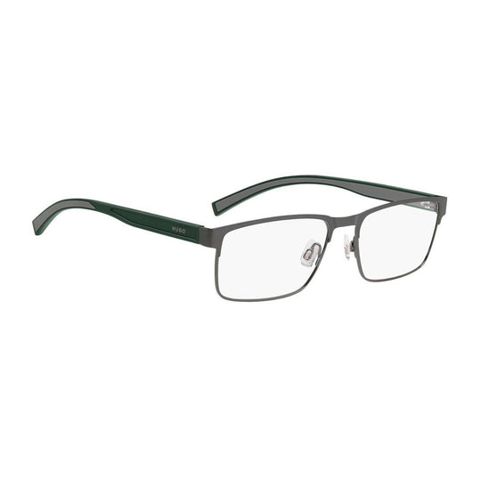 Hugo Boss Gray Steel & Aluminum Glasses (Frames)