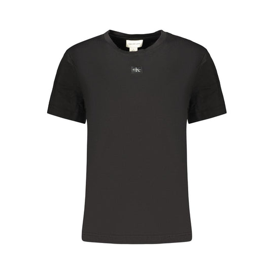 Calvin Klein Black Cotton Womens T-Shirt