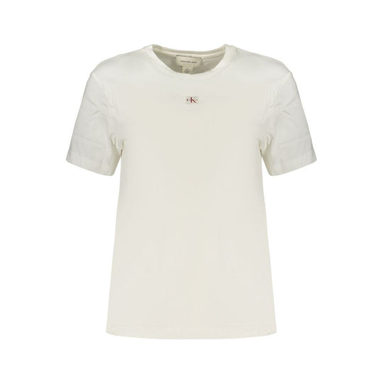 Calvin Klein Bianco Cotton Womens T-Shirt