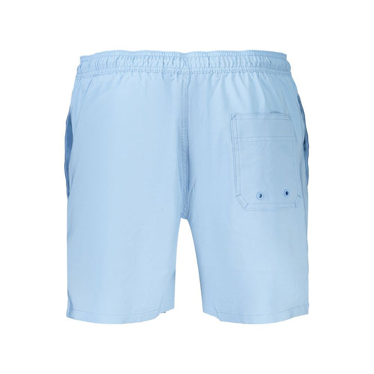 Calvin Klein Azzurro Polyester Men's Swim Shorts