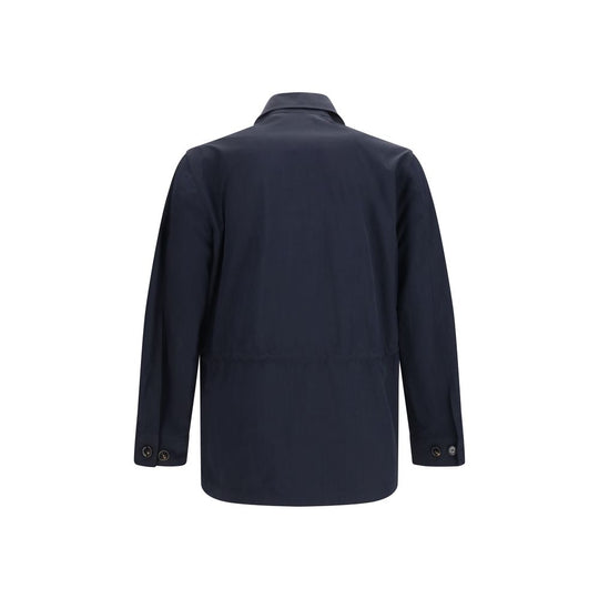 Burberry Blue Polyamide Coat