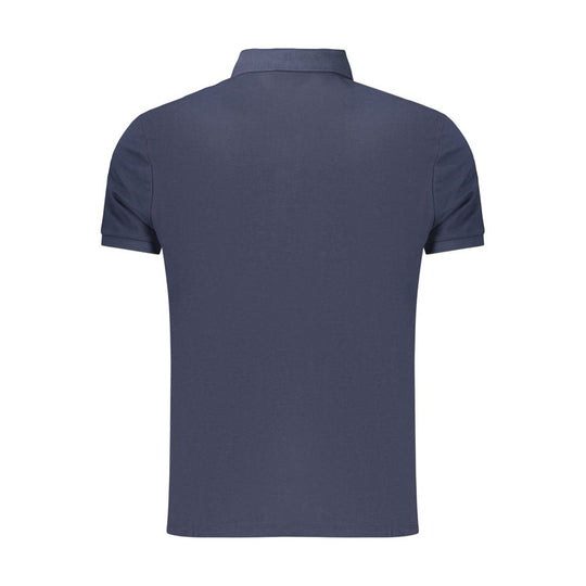 Calvin Klein Blue Cotton Men's Polo Shirt