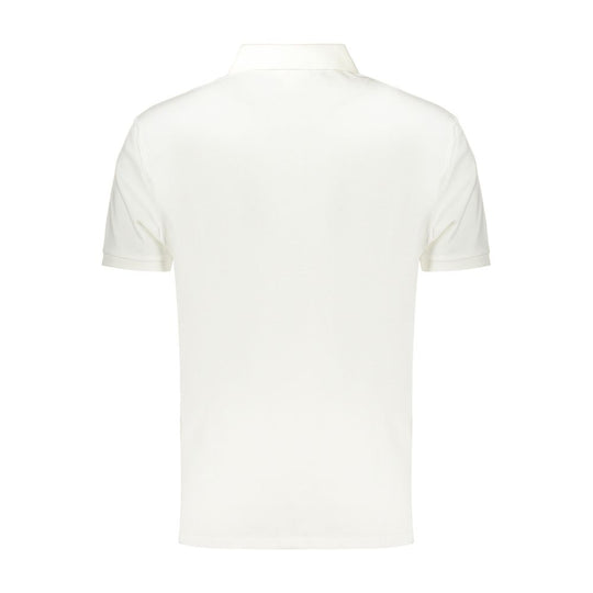 Calvin Klein White Cotton Men's Polo Shirt