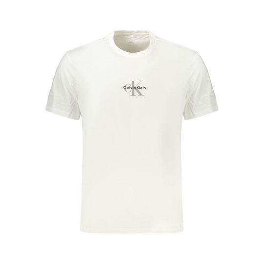Calvin Klein White Cotton Men's T-Shirt