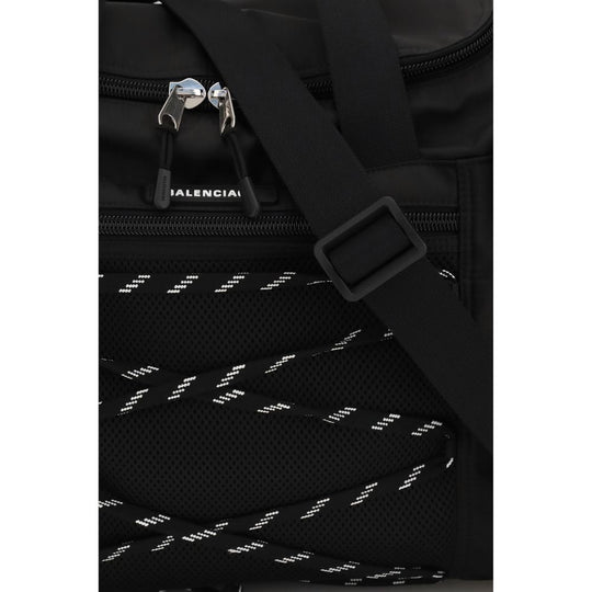 Balenciaga Black Calf Leather Bos Taurus Shoulder Bag