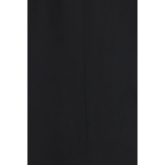 Calvin Klein Black Viscose Full-Length Jacket