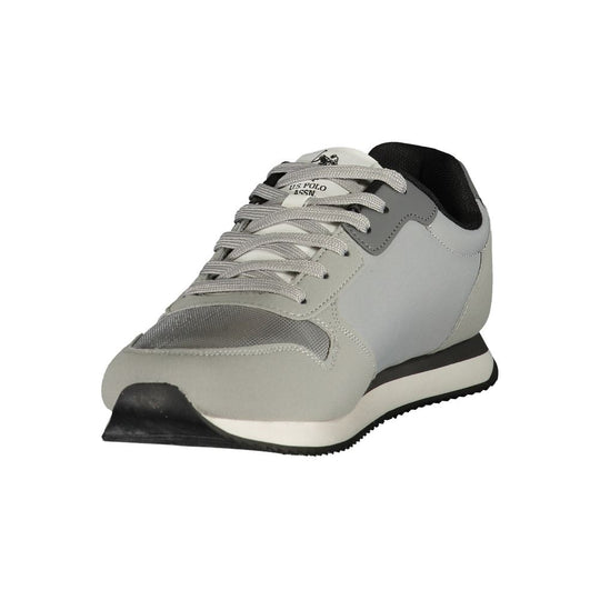 U.S. POLO ASSN. Dark Grey Polyurethane Men's Sneaker