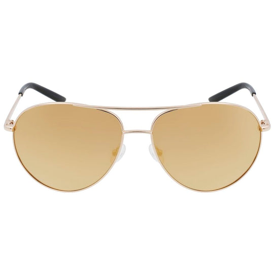 Nike Gold Metal Sunglasses