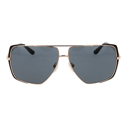 Guess Rose Gold Metal Sunglasses
