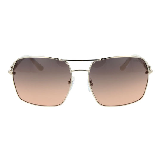 Guess Gold Metal Sunglasses