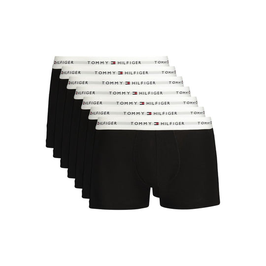 Tommy Hilfiger Black Cotton Mens Underwear