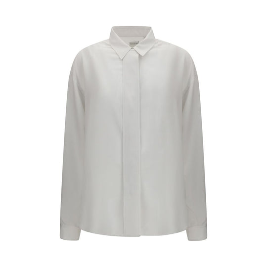 Calvin Klein White Silk Dress Shirt