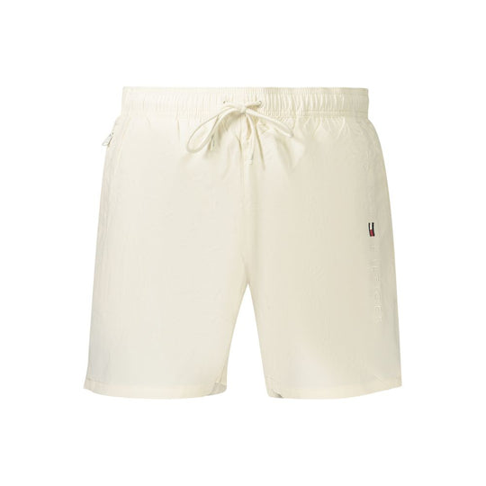 Tommy Hilfiger Beige Polyester Men's Short