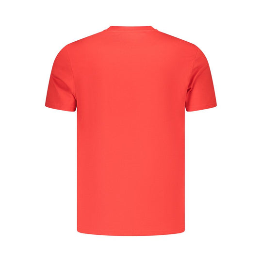 Tommy Hilfiger Red Cotton Mens T-Shirt