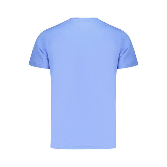 Tommy Hilfiger Blue Cotton Men's T-Shirt