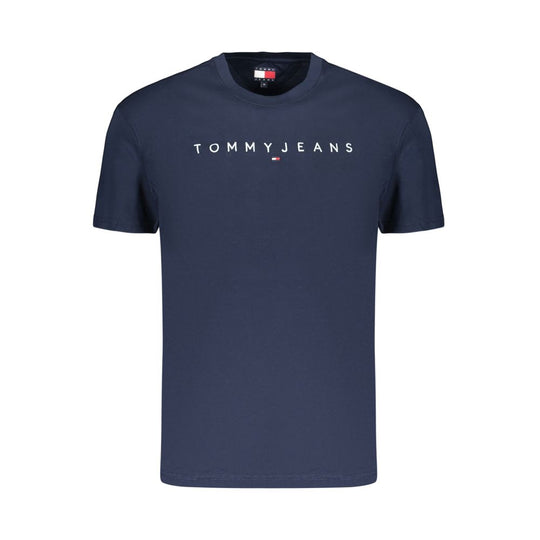 Tommy Hilfiger Blue Cotton Men's T-Shirt