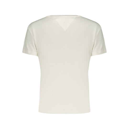Tommy Hilfiger Bianco Cotton Women's T-Shirt