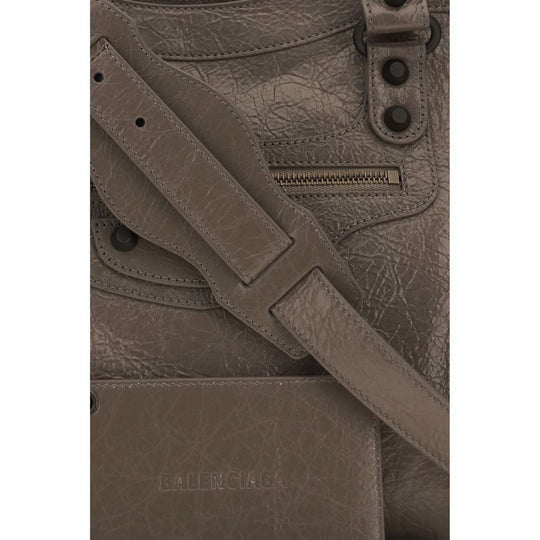 Balenciaga Bicolor Lamb Ovis Aries Aries Shoulder Bag