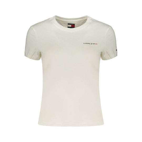 Tommy Hilfiger White Cotton Women's T-Shirt